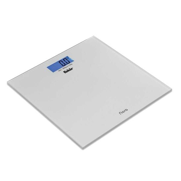 Nora Digital Glass Scale (Silver)